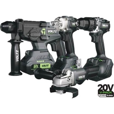 VOLTZ VZ20-4KIT AKÜLÜ 4'LÜ SET VOLTZ VZ20-4KIT AKÜLÜ 4'LÜ SET - Görsel 1