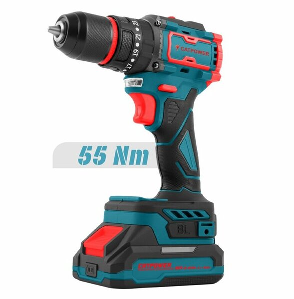 CAT 1050 AKÜLÜ DARBELİ MATKAP 70 PARÇA SET CAT 1050 AKÜLÜ DARBELİ MATKAP - Görsel 1