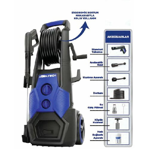 İBELTECH BYM2500 ARABA YIKAMA 195 BAR İBELTECH BYM2500 ARABA YIKAMA 195 BAR