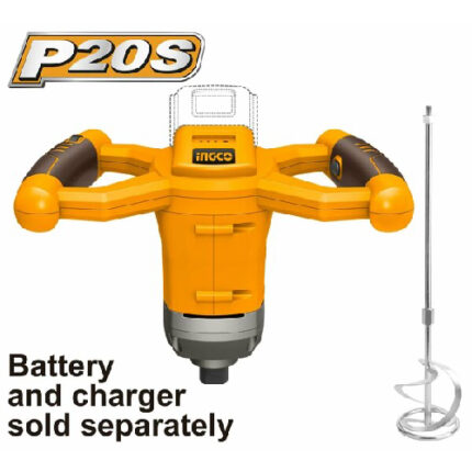 İNGCO MXLI2001 Li-ion Akülü Boya Karıştırıcı 20V 2.0A