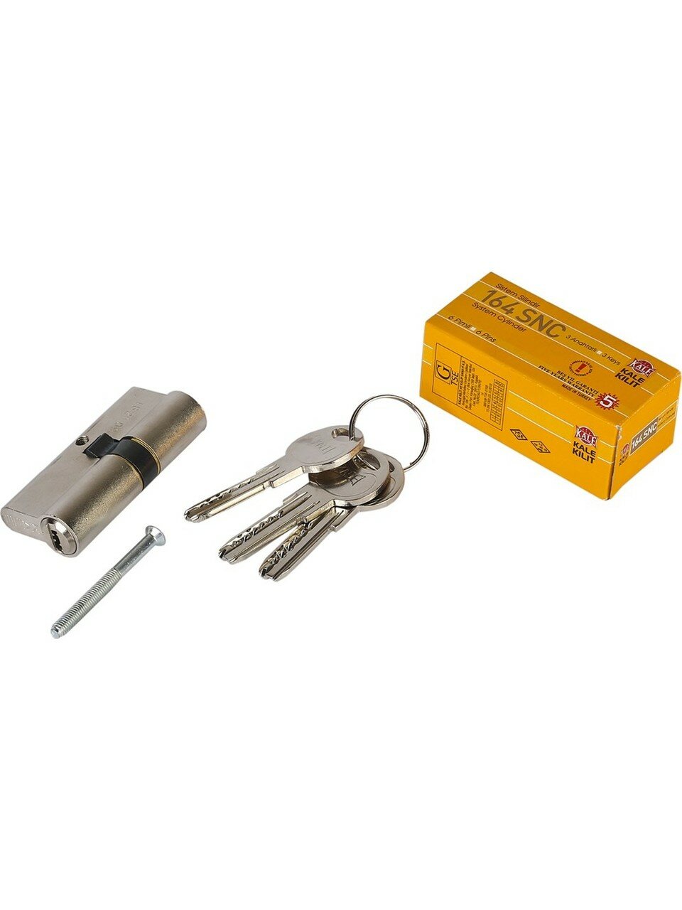 KALE 164 SNC SİLİNDİR 68MM NİKEL KALE 164 SNC SİLİNDİR 68MM NİKEL - Görsel 1