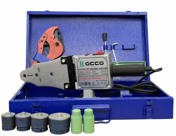OCCO ER-02 PPRC BORU KAYNAK MAK. SETİ 1500W çİFT REZİSTANS OCCO ER-02 PPRC BORU KAYNAK MAK. SETİ 1500W çİFT REZİSTANS - Görsel 1