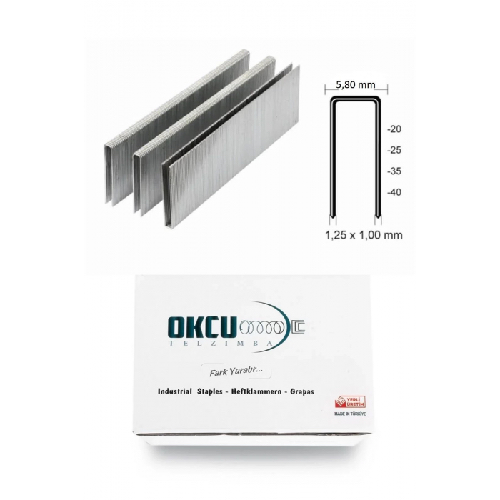 OKÇU ÇİVİ ZIMBA TELİ 90X20 OKÇU ÇİVİ ZIMBA TELİ 90X20