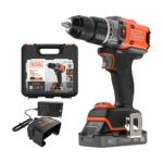 Black+Decker BLD683D1XK 18V 2.0Ah Akülü Kömürsüz Darbeli Matkap