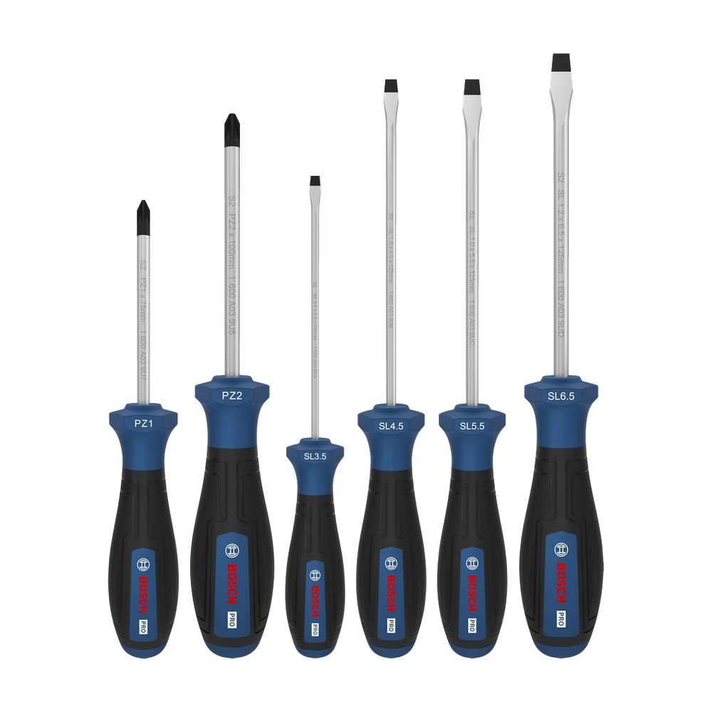 Bosch Tornavida Seti PZ/SL 6'li Bosch Tornavida Seti PZ/SL 6'li