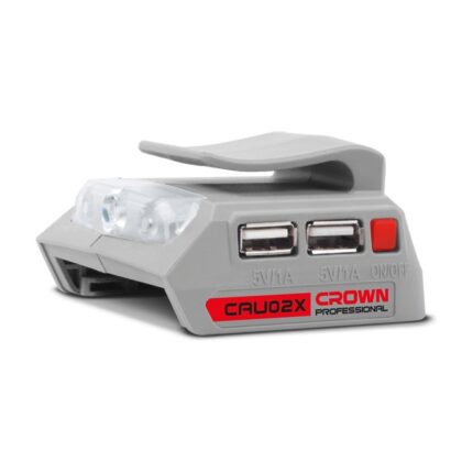 Crown CAU02X USB'li Akü Şarj Cihazı