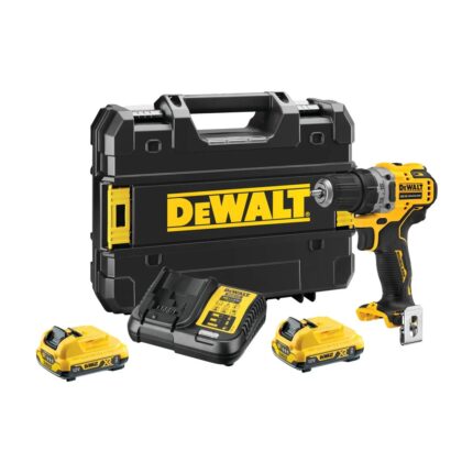 DeWalt DCD701D2 12V 2.0Ah Li-Ion Kömürsüz Çift Akülü Kompakt Matkap
