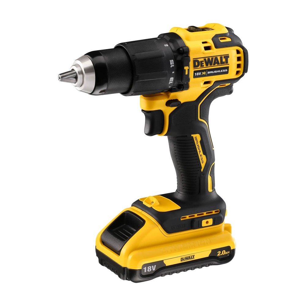 DeWalt DCD709D2T 18V 2.0Ah Li-Ion Kompakt Kömürsüz Çift Akülü Darbeli Matkap DeWalt DCD709D2T 18V 2.0Ah Li-Ion Kompakt Kömürsüz Çift Akülü Darbeli Matkap