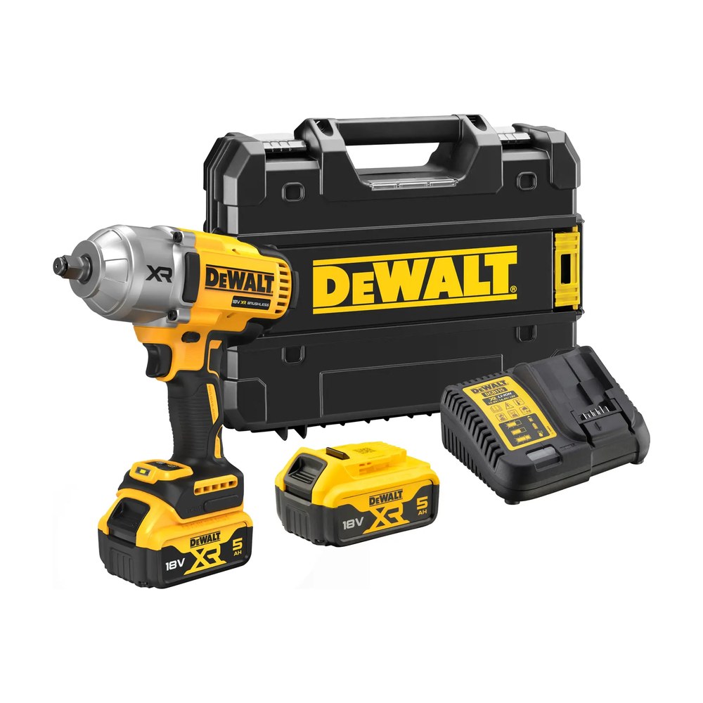 DeWalt DCF900P2T 18V 5.0Ah Li-Ion Kömürsüz Çift Akülü Somun Sıkma DeWalt DCF900P2T 18V 5.0Ah Li-Ion Kömürsüz Çift Akülü Somun Sıkma