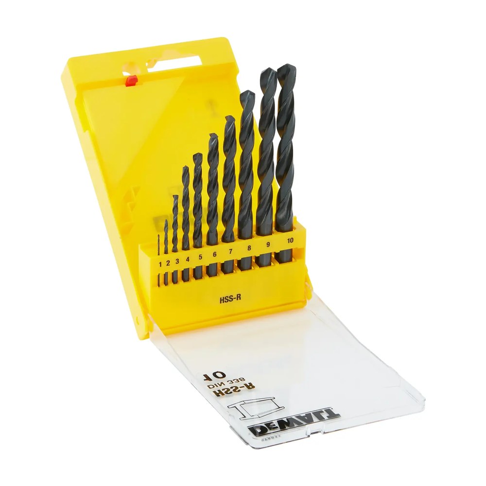 DeWalt HSS-R 10 Parça Set DeWalt HSS-R 10 Parça Set