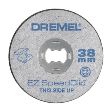 Dremel EZ Speedclic: Metal Kesme Diskleri 38 mm (SC456B) 12'li