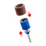 Dremel EZ Speedclic: Zimparalama Mandreni ve Bandi (SC407) 3'lü