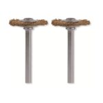 Dremel Pirinç Fırça 19 mm (535) 2'li