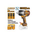INGCO CIWLI201351 Kömürsüz Akülü Somun Sıkma 1350Nm 20V Li-ion 2.0Ah/4.0Ah