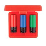 İzeltaş 1/2” Alaşımlı Jant Lokma Takımı (3 Parça, mm)