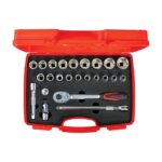 İzeltaş 1/2” Altı Köşe Lokma Anahtar Takımı (24 Parça, mm)