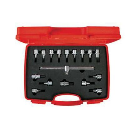 İzeltaş 1/2” Lokmalı Allen Uç ve Star (Torx ) Uç Takımı (17 Parça)