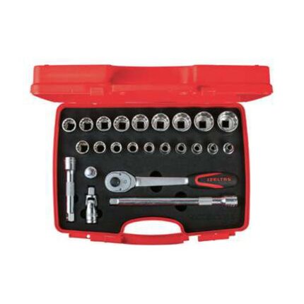 İzeltaş 1/2” Oniki Köşe Lokma Anahtar Takımı (24 Parça, mm)