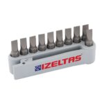 İzeltaş Düz Bits Uç Takımı (10 Parça, 25 mm)