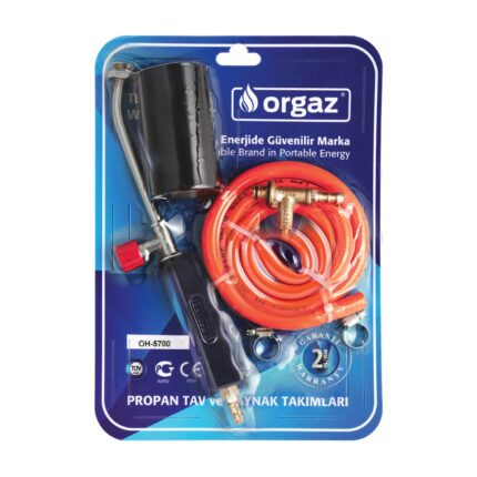 Orgaz OH-5700 Hortumlu Şaloma Takımı 57mm Başlık