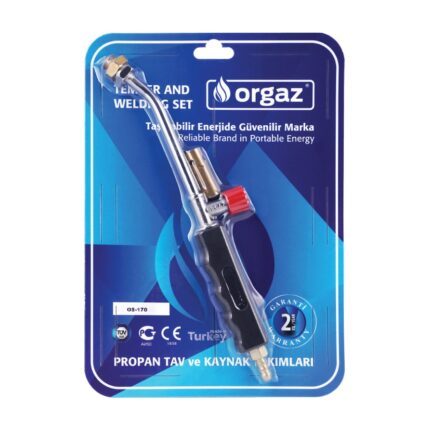 Orgaz OS-170 Propan Başlık Şaloma (Kuyumcu Tipi) 17mm Başlık