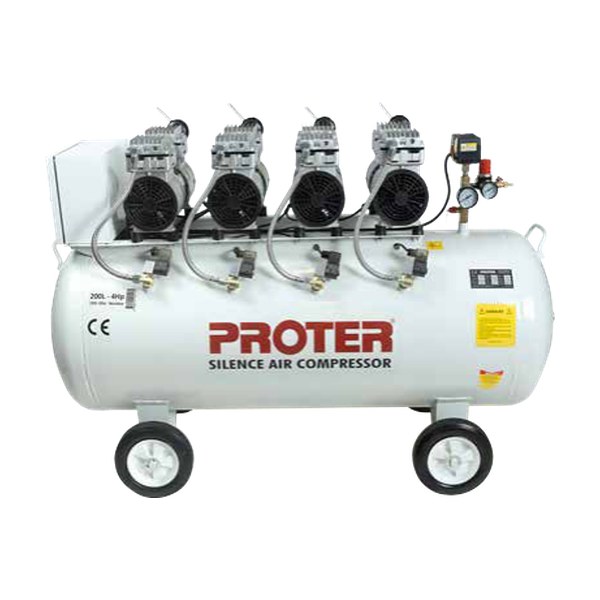 Proter PR 204 S 200 Lt - 4 HP Sessiz & Yağsız Hava Kompresörü Proter PR 204 S 200 Lt - 4 HP Sessiz & Yağsız Hava Kompresörü