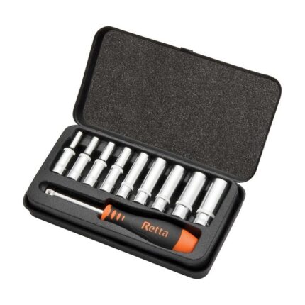 Retta 1/4” 6 Köşe Derin Lokma Takımı
