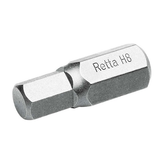 Retta 10 mm Allen Bits Uçlar RBA3004 Retta 10 mm Allen Bits Uçlar RBA3004