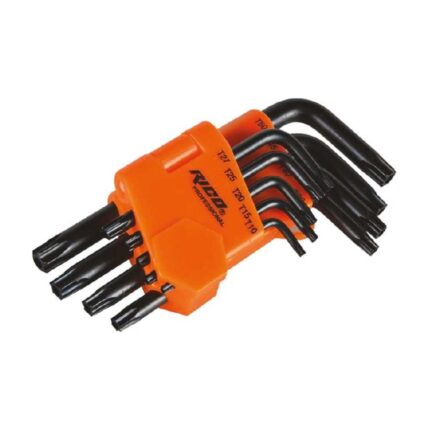Rico 9 Parça Delikli Torx Allen Anahtar Kısa
