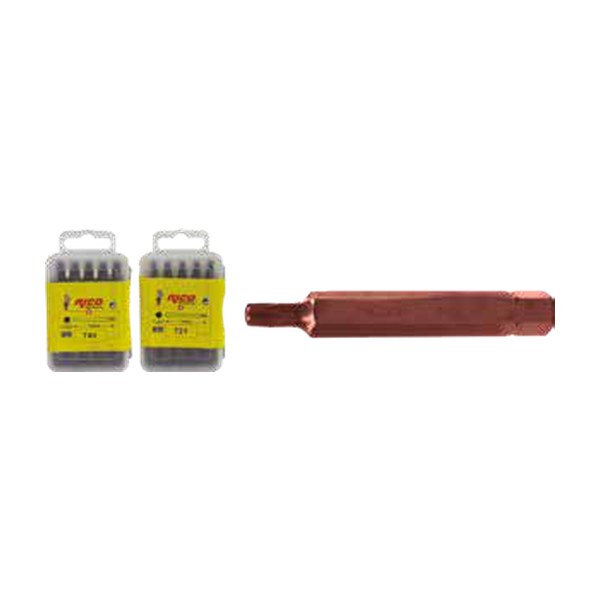 Rico Torx Bits Uç H.10x75mm Kaplamalı Rico Torx Bits Uç H.10x75mm Kaplamalı