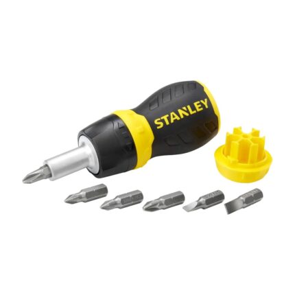 Stanley 7 Parça Cırcırlı Çok Uçlu Tornavida Seti