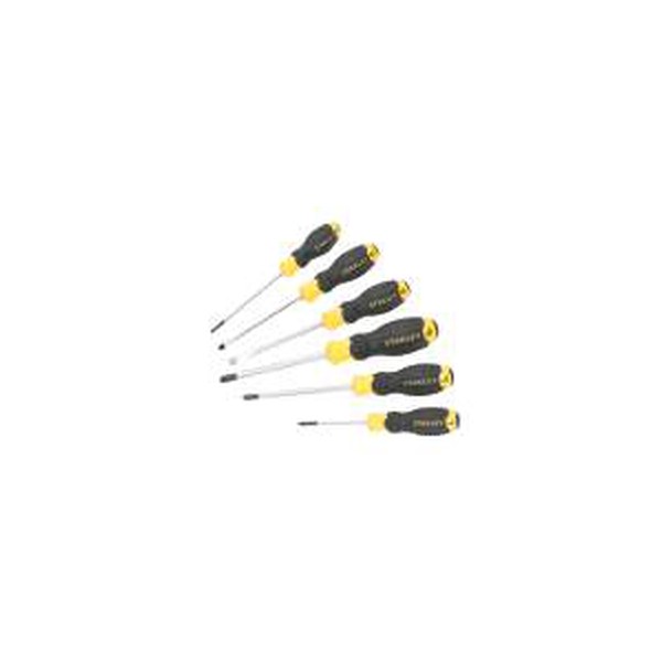Stanley Cushion Grip 6’lı Tornavida Seti STHT0-62151 Stanley Cushion Grip 6’lı Tornavida Seti STHT0-62151